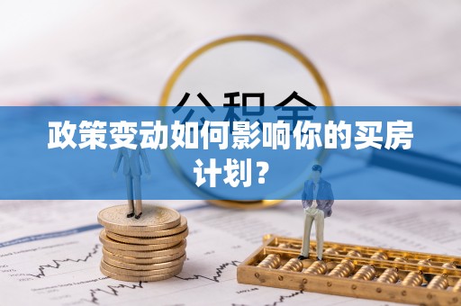 市南政策变动如何影响你的买房计划？