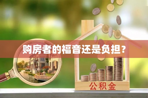 市南购房者的福音还是负担？