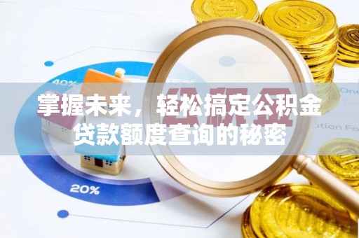市南掌握未来，轻松搞定公积金贷款额度查询的秘密