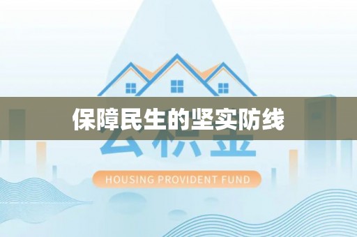 市南保障民生的坚实防线