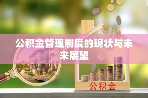 市南公积金管理制度的现状与未来展望